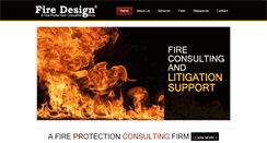 Desktop Screenshot of firedesignconsulting.com